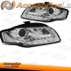 FAROS AUDI A4 B7 04-08 CROMADO