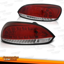 PILOTOS TRAS. LED SCIROCCO,08++t- CRISTAL CLARO/ROJO-BLANCO