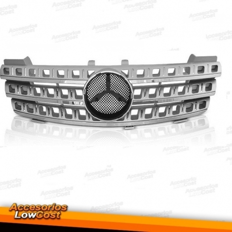 GRELHA FRONTAL MERCEDES ML W164 / 05+ CROMADO