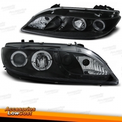 FAROS MAZDA 6 02-08 CCFL. CRISTAL CLARO-NEGRO