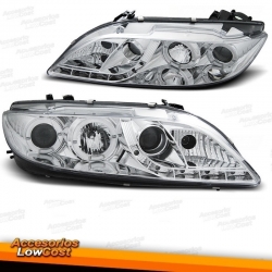 FAROS MAZDA 6 02-08 CCFL. CRISTAL CLARO.CROMADO