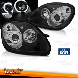 FAROS CCFL SLK, 96-04, PARA MANUAL SISTEMA AUTORREGULACION DE FAROS, CRISTAL CLARO/ NEGRO