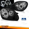 FARÓIS ANGEL EYES CCFL / MERCEDES SLK / 96-04 FUNDO PRETO