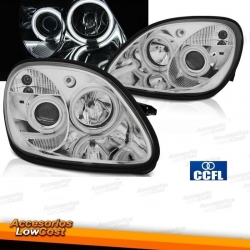 FAROS LUZ DIURNA XENON MERCEDES R170 04-11. COLOR CLARO-CROMO