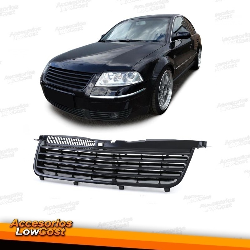 PARRILLA NEGRA SIN LOGO PARA VOLKSWAGEN PASSAT 3BG...