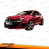 FAROLINS TRASEIROS LED / SEAT IBIZA 3P 08+ FUNDO PRETO 