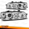 FARÓIS ANGEL EYES FIAT PUNTO 2. FUNDO CROMADO