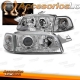 FAROIS ANGEL EYES / FIAT PUNTO / 93-99 FUNDO CROMADO