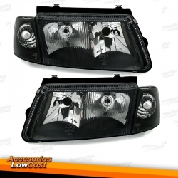 FAROS PASSAT 3B 96-00 CRISTAL CLARO-NEGRO