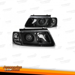 FAROS VW PASSAT 3B 96-00 LUPA FONDO NEGRO