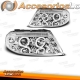 FARÓIS ANGEL EYES / VW PASSAT 3BG / 00-05 FUNDO CROMADO