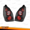 FAROLINS LED CITROEN C2  TIPO LEXUS. FUNDO PRETO