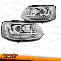 FAROS VW T5 10-15 TRU DRL LOOK VW T6 CROMO