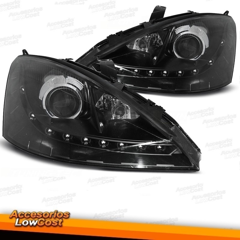 FAROS DIURNA LED FOCUS, 98-01 CRISTAL