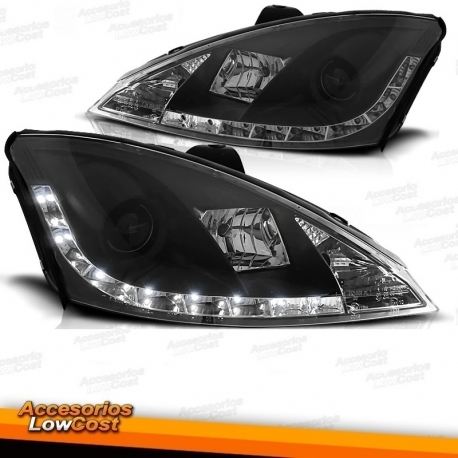 FAROS LUZ DIURNA NEGRO FORD FOCUS MK1 11/2001-10/2004