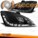 FAROS LUZ DIURNA NEGRO FORD FOCUS MK1 01-04