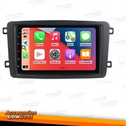 NAVEGADOR MULTIMEDIA 2DIN ANDROID 11.0 HD TÁCTIL 7'' DVD GPS PARA MERCEDES CLASE C, E, CLK, ML, SLK.