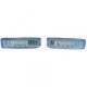 PISCAS LATERAIS LED BMW  E39  95-03 FUNDO CROMADO