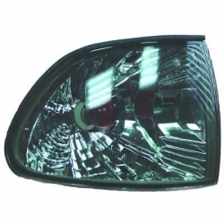 INTERMITENTE FRONTAL E38, 94-98 CRISTAL CLARO/NEGRO