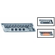 PISCAS FRONTAIS LED  A4 (04-07) / A6 (97-04) FUNDO CROMADO