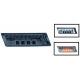 PISCAS FRONTAIS LED  A4 (04-07) / A6 (97-04) FUNDO PRETO