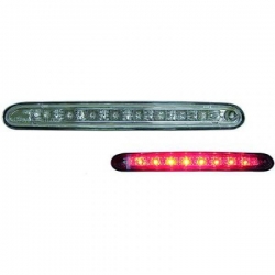 LUCES DE FRENO LED 306 01-07, CRISTAL CALRO-CROMADO