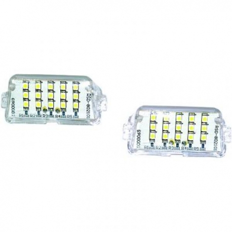 LUZ DE LA MATRICULA P.206, 98-10- LED