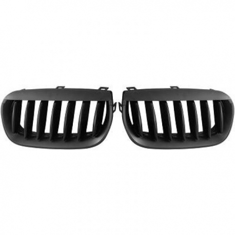 GRELHAS FRONTAIS PRETA BMW X3 (03-07)