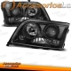 FARÓIS MERCEDES CLASSE C W202. (93-00) FUNDO PRETO