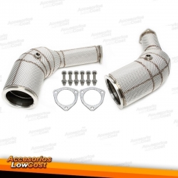 DOWNPIPE CON CATALIZADOR DE 200 CELDAS AUDI RS6/RS7 MILD HYBRID QUATTRO