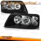 FARÓIS PARA VW T5 / 05-09 FUNDO PRETO