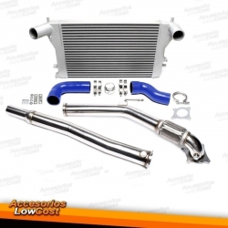 INTERCOOLER + DOWNPIPE PARA AUDI A3 SEAT LEON VW GOLF