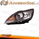 FAROL / OPTICA DIREITA BI-XENON / FORD FOCUS 3 / 08-11 CROMADO