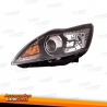 FAROL / OPTICA DIREITA BI-XENON / FORD FOCUS 3 / 08-11 CROMADO