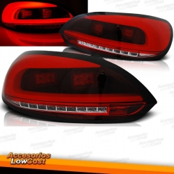 PILOTOS LOOK R-LINE FULL LED VW SCIROCCO 08-14 ROJO BLANCO