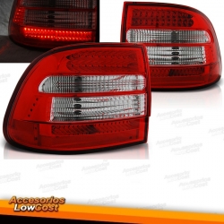 PILOTOS LED ROJO BLANCO PARA PORSCHE CAYENNE 03-07