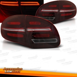 PILOTOS PORSCHE CAYENNE 10-15 FULL LED BAR DINÁMICOS ROJO