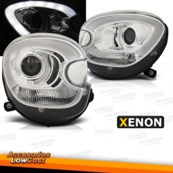 FAROS MINI R60 COUNTRYMAN 10-15 XENON TUBE LIGHT FONDO CROMO