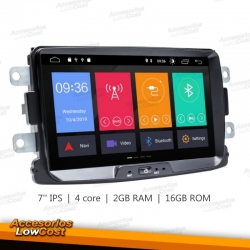 NAVEGADOR GPS 7 PULGADAS 1 DIN UNIVERSAL MOTORIZADO CON TELEVISION