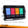 NAVEGADOR GPS 7 PULGADAS 1 DIN UNIVERSAL MOTORIZADO  CON TELEVISION