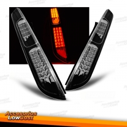 PILOTOS FORD FOCUS MK2 04-08 LED NEGRO