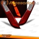FAROLINS TRASEIROS LED / FORD FOCUS 3/5P / 08-11 VERMELHO BRANCO