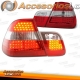 PILOTOS LED BMW  E46, 98-01 SOLO BERLINA - CRISTAL CLARO ROJO BLANCO