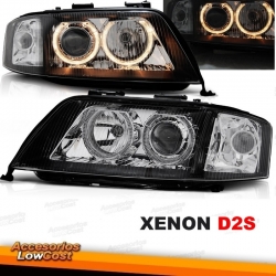 FAROS XENON A6 4B (97-01) D2S+H7. CRISTAL CLARO/ NEGRO