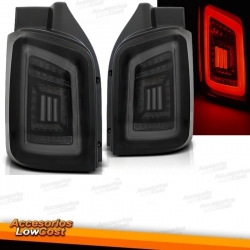 PILOTOS VW T5 10-15 NEGROS FULL LED DINÁMICOS