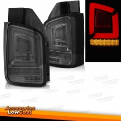 PILOTOS VW T5 10-15 FULL LED DINÁMICOS AHUMADOS