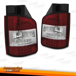 PILOTOS VW T5 10-15 TRANSPORTER LED ROJO BLANCO