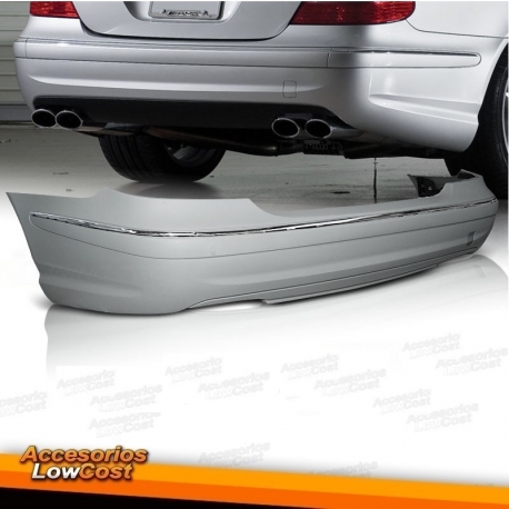 PARA-CHOQUES TRASEIRO TIPO AMG / MERCEDES E W211 / 02-06 SEM PDC