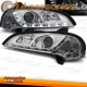 FAROIS LUZ DIURNA LED OPEL TIGRA 94++. FUNDO CROMADO