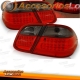 FAROLINS LED MERCEDES CLK W208. VERMELHO / ESCURECIDO